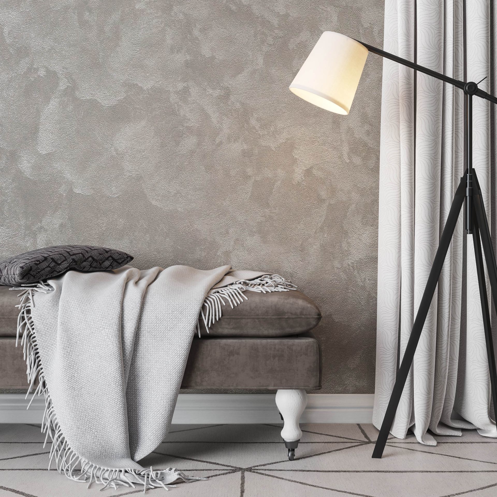 Betonová stěrka na zed'